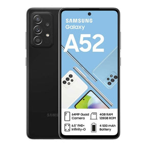 Samsung Smart Phones Samsung Galaxy A52 LTE Single Sim Black (6578966724697)