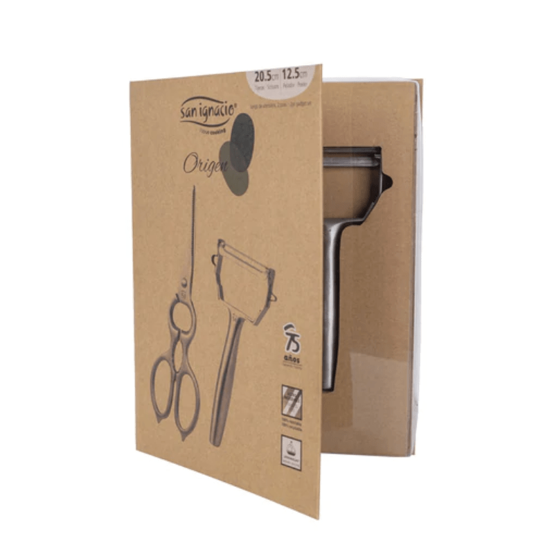 San Ignacio CUTLERY San Ignacio 2 Piece Stainless Steel Scissors And Peeler SG-7280 (7089083088985)