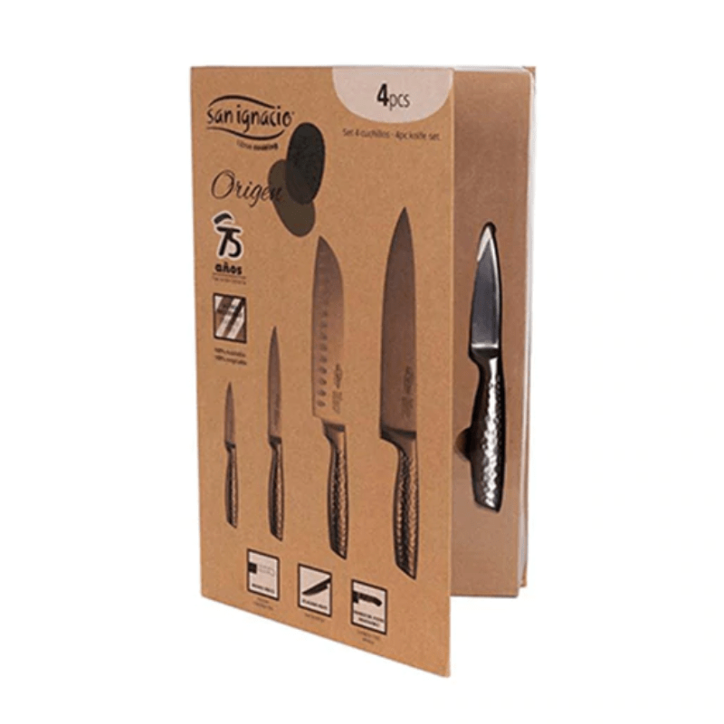 San Ignacio CUTLERY San Ignacio 4 Piece Stainless Steel Knife Set SG-4145 (7089122607193)