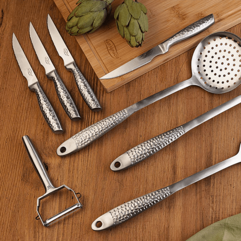 San Ignacio CUTLERY San Ignacio 4 Piece Stainless Steel Steak Knife Set SG-4146 (7089117823065)