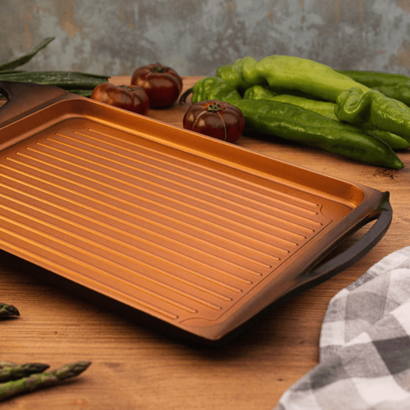 San Ignacio FRYING PAN San Ignacio Grill Plate 45cm Rose Gold SG-6114 (7088379953241)