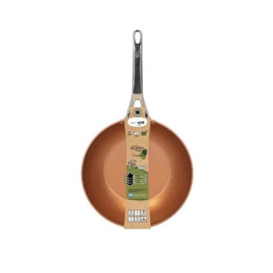 San Ignacio FRYING PAN San Ignacio Wok Rose Gold 28cm (7136672514137)