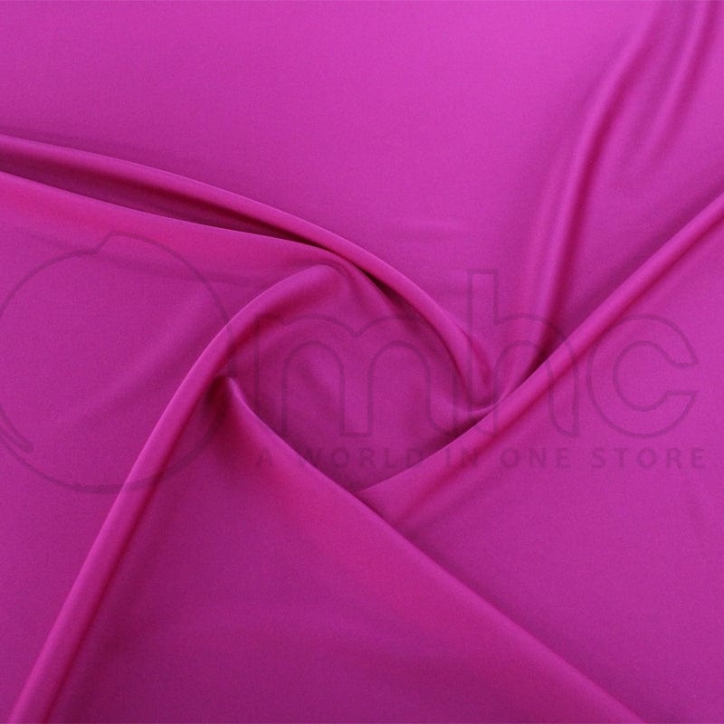 SATIN Dress Fabrics Cerise Armani Satin Fabric 150cm (7235410427993)