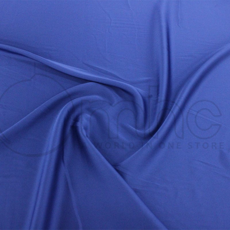 SATIN Dress Fabrics Dusk Blue Armani Satin Fabric 150cm (7235410427993)