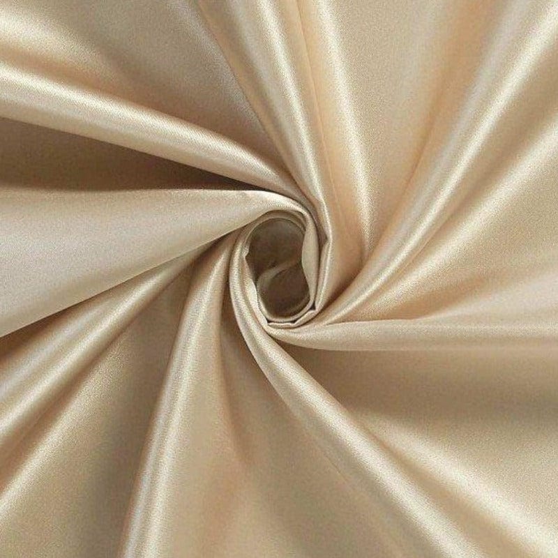 Satin Dress Fabrics Gold 150 CM Stretch Duchess Fabric 150cm (4738513797209)