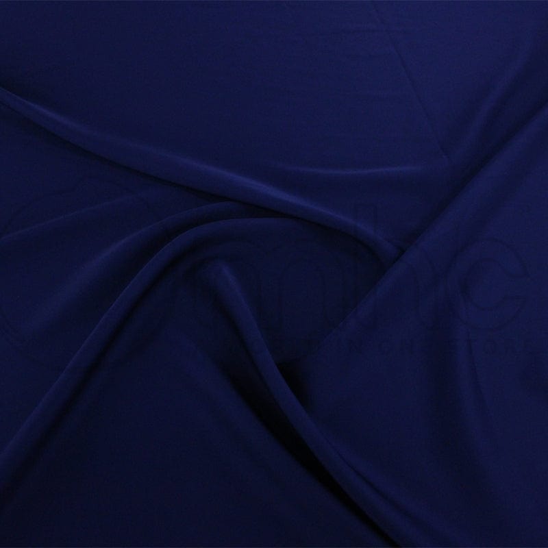 SATIN Dress Fabrics Navy Armani Satin Fabric 150cm (7235410427993)