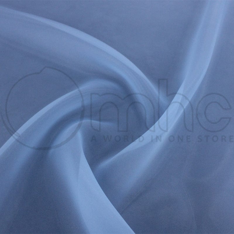 SATIN Dress Fabrics White Satin Organdy Fabric 145cm (7241169043545)