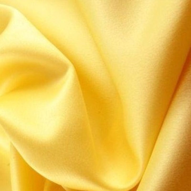 Satin Dress Fabrics Yellow 150 CM Stretch Duchess Fabric 150cm (4738513797209)