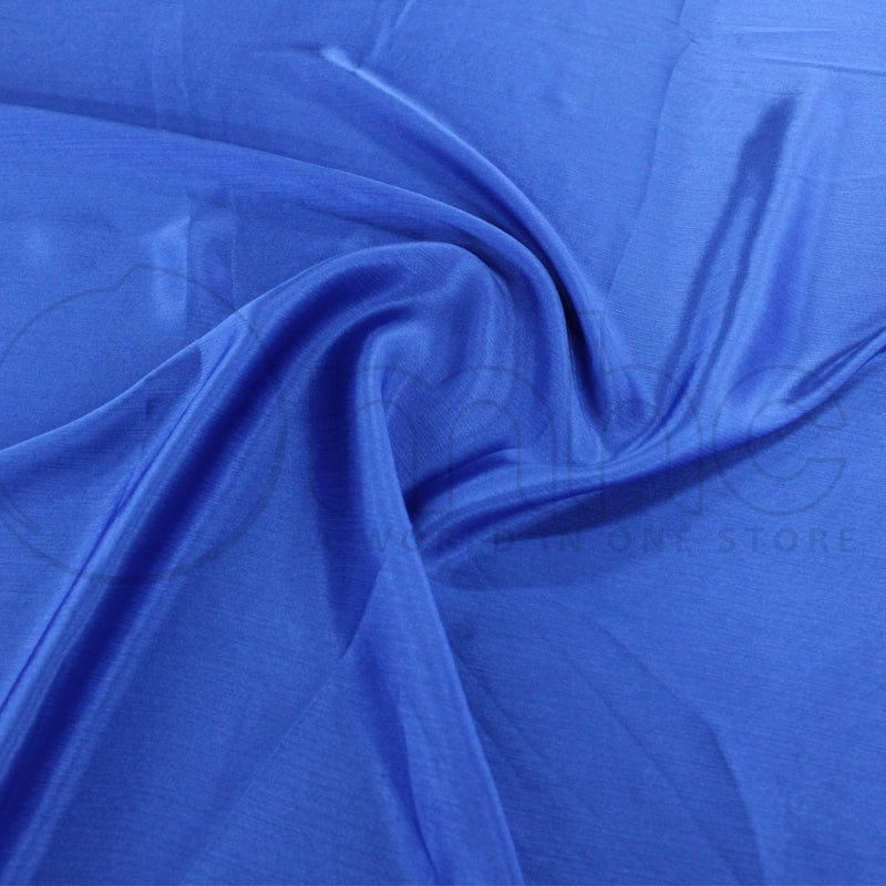 SATIN Fabric Blue Elegante Satin Fabric 150cm (7143092027481)