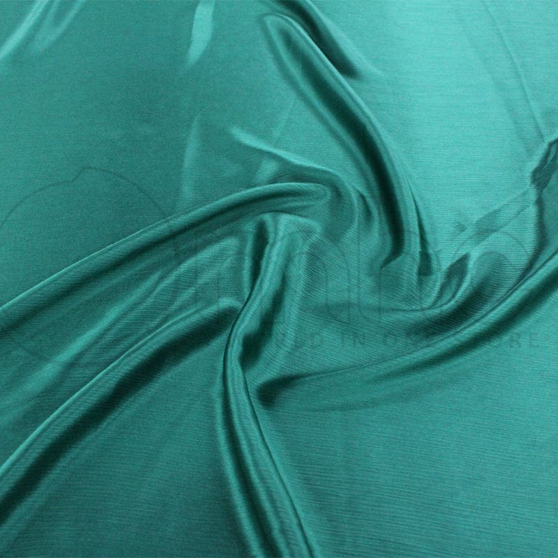 SATIN Fabric Bottle Green Elegante Satin Fabric 150cm (7143092027481)