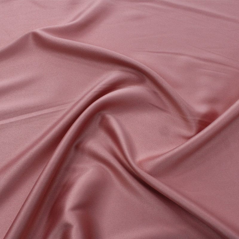 SATIN Fabric Dusty Coral Milano Satin Fabric 150cm (7142629408857)