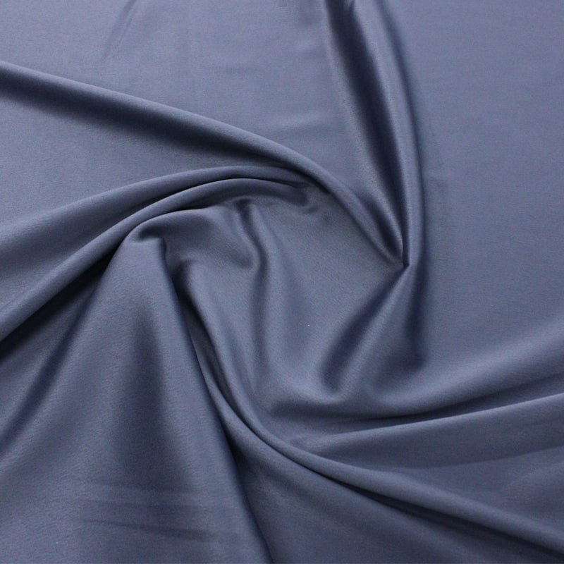 SATIN Fabric Grey Milano Satin Fabric 150cm (7142629408857)