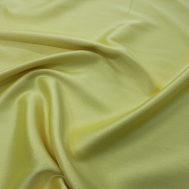 SATIN Fabric Lemon Milano Satin Fabric 150cm (7142629408857)