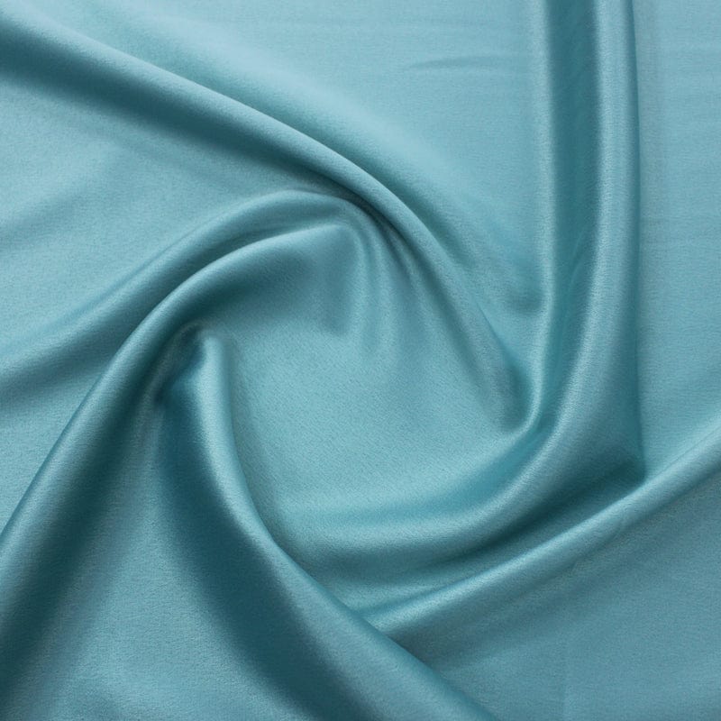 SATIN Fabric Lucite Green Milano Satin Fabric 150cm (7142629408857)