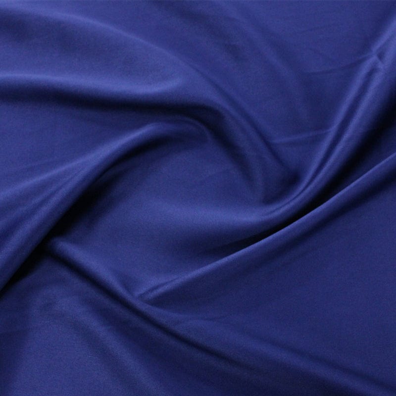 SATIN Fabric Navy Milano Satin Fabric 150cm (7142629408857)