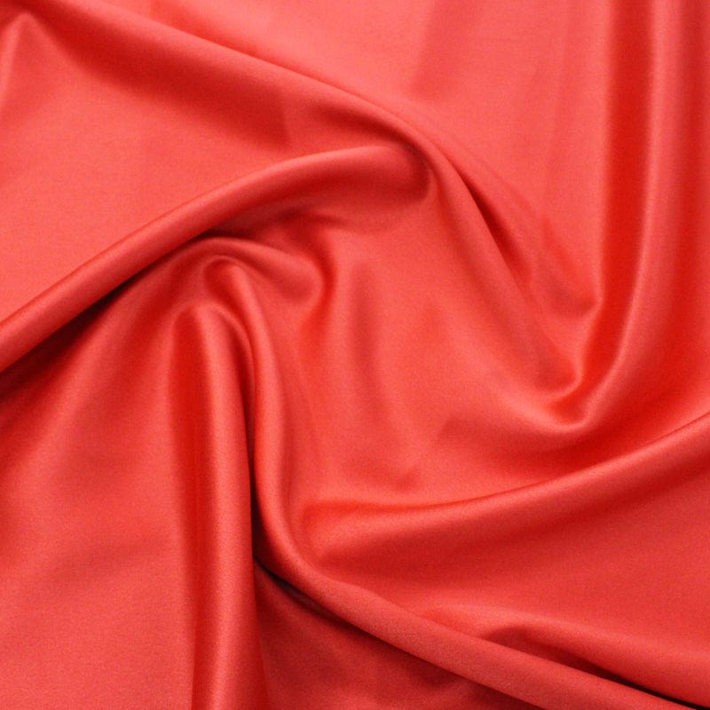 SATIN Fabric Orange Milano Satin Fabric 150cm (7142629408857)