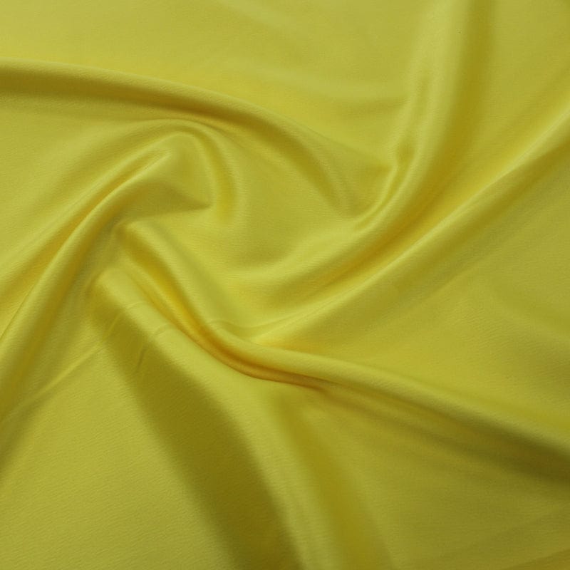 SATIN Fabric Yellow Milano Satin Fabric 150cm (7142629408857)