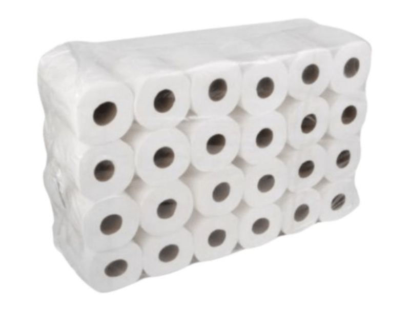 Satin Touch Toilet Paper Satin Touch Virgin 1 Ply Toilet Paper-500 sheets Pack Of 48 (6833589321817)