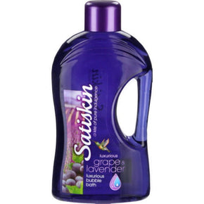 SATISKIN Satiskin Luxurious Grape & Lavender Bubble Bath 2 Litre (7009993490521)