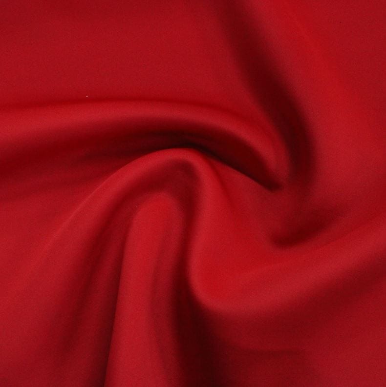 SCUBA Dress Fabrics Red Sandwich Scuba Fabric 150 cm (6549733867609)