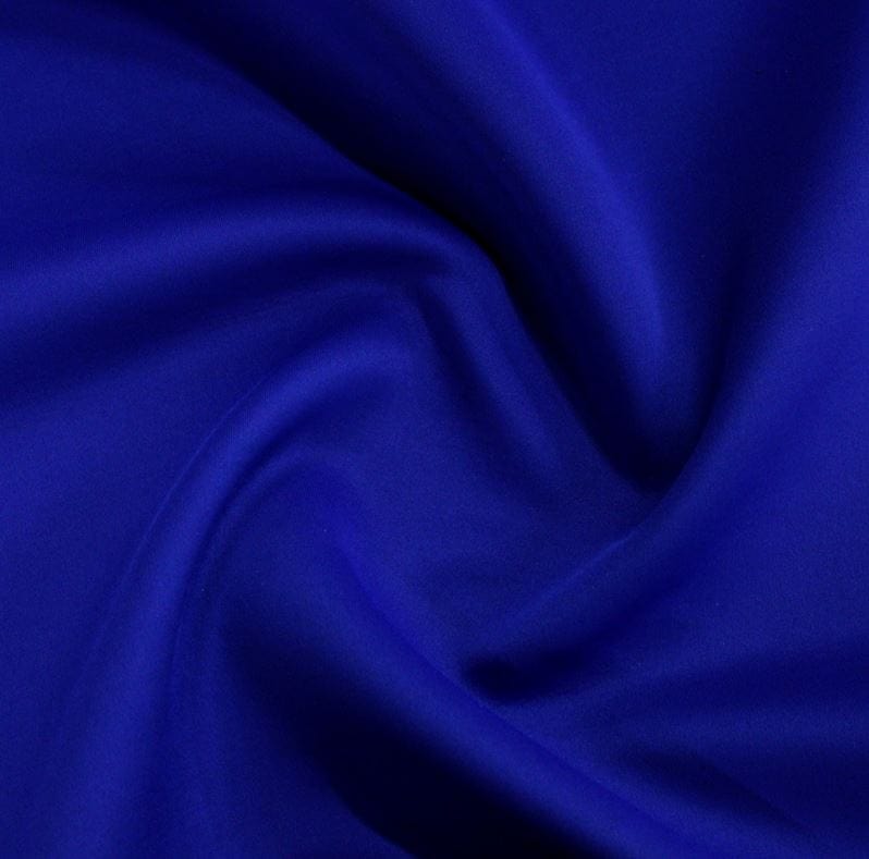 SCUBA Dress Fabrics Royal Sandwich Scuba Fabric 150 cm (6549733867609)