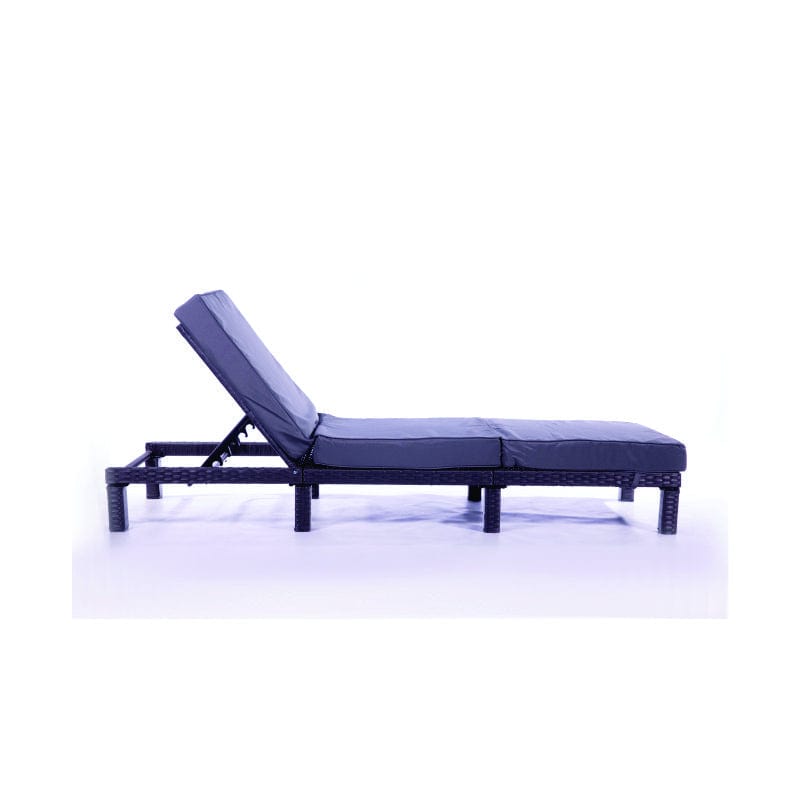 SEAGULL Outdoors Seagull Deluxe PE Rattan Lounger 198CM (2061788741721)