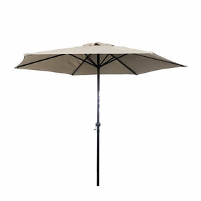 SEAGULL UMBRELLA Seagull 2.7M Round Parasol Umbrella Beige (7141535613017)