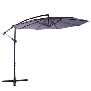 SEAGULL UMBRELLA Seagull 3 Metre Round Cantilever Umbrella Grey (2061808205913)