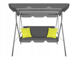 SEAGULL UMBRELLA Seagull Garden 3 Seater Metal Swing Chair With Canopy SPF-D-SWING (7141543182425)