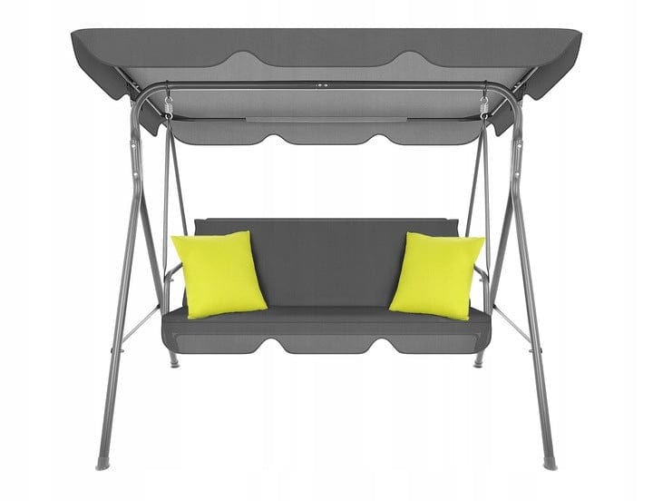 SEAGULL UMBRELLA Seagull Garden 3 Seater Metal Swing Chair With Canopy SPF-D-SWING (7141543182425)