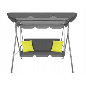 SEAGULL UMBRELLA Seagull Garden 3 Seater Metal Swing Chair With Canopy SPF-D-SWING (7141543182425)