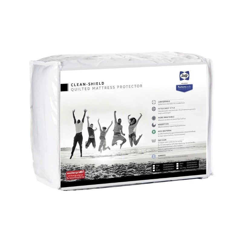 sealy Mattress Protector Single Sealy Cleanshield Quilted Mattress Protector (4733313417305)