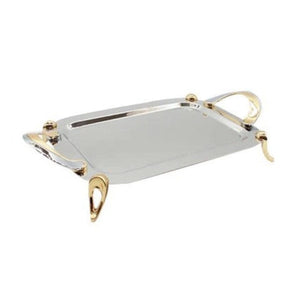 Seden SERVING TRAY Seden Stainless Steel Medium Tray With Leg (6576165257305)