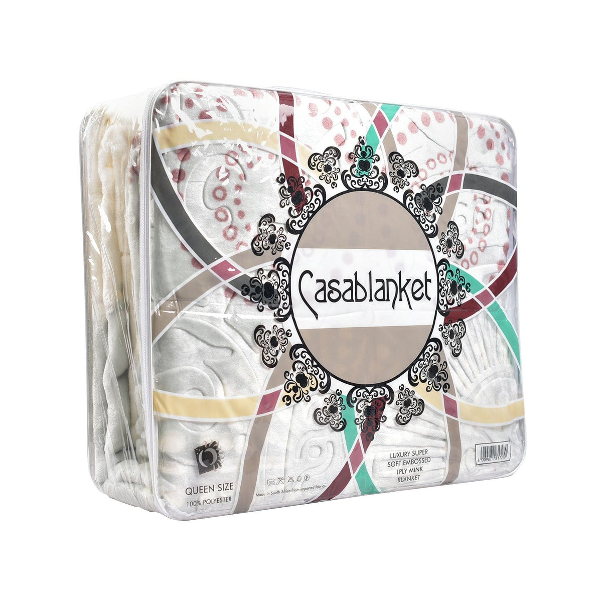 Sesli Bedroom & Bathroom Sesli Casablanket Mink Blanket 1 Ply Queen (2061844054105)