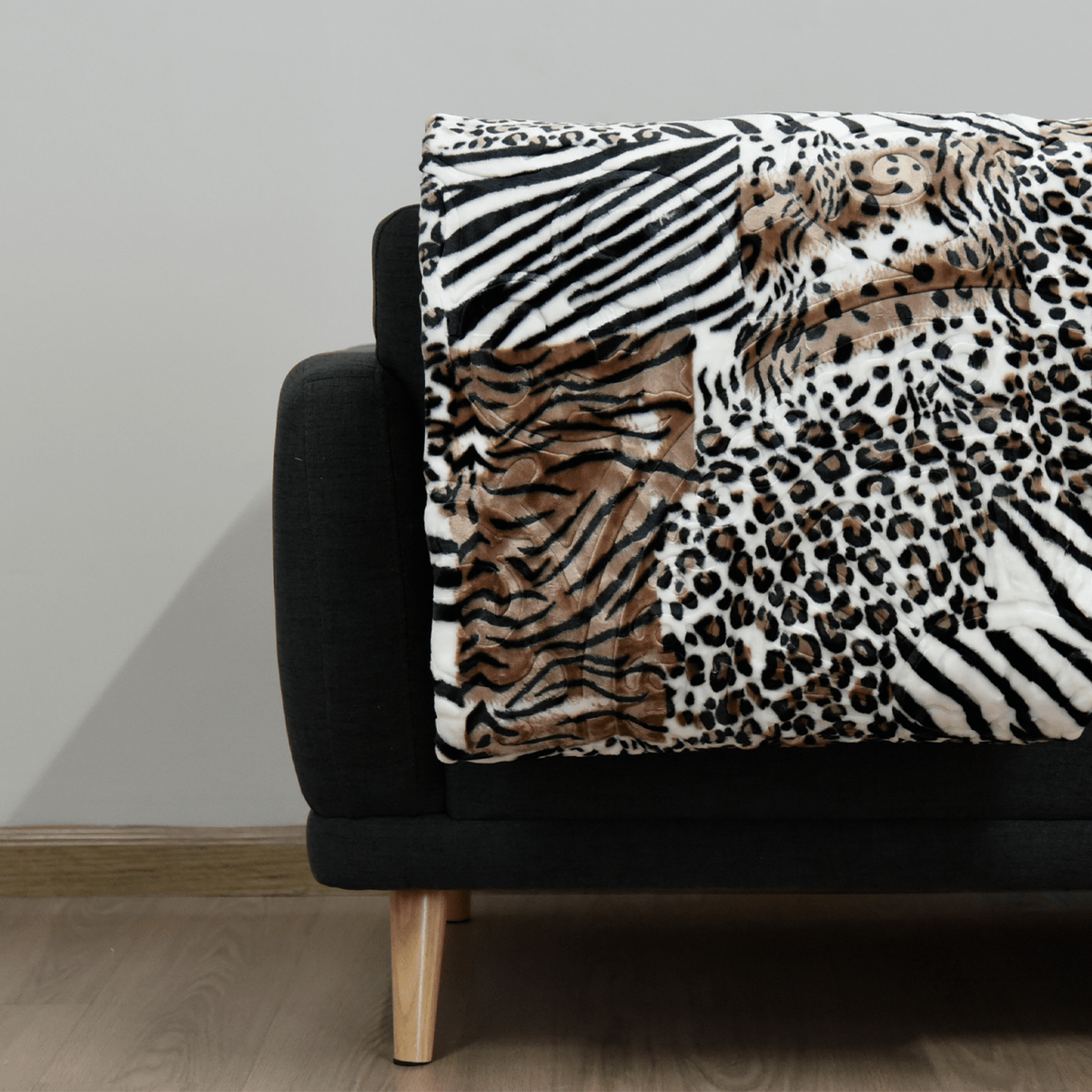 Sesli Bedroom & Bathroom Sesli Zoya Faux Mink Queen 1 Ply (2145629798489)