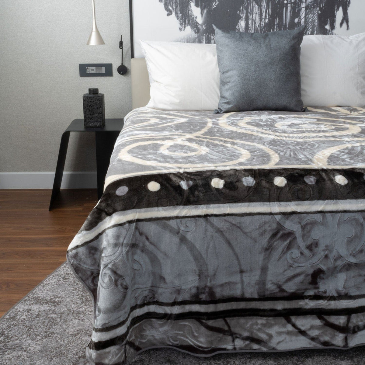 Sesli Bedroom & Bathroom Sesli Zoya Faux Mink Queen 1 Ply (2145629798489)