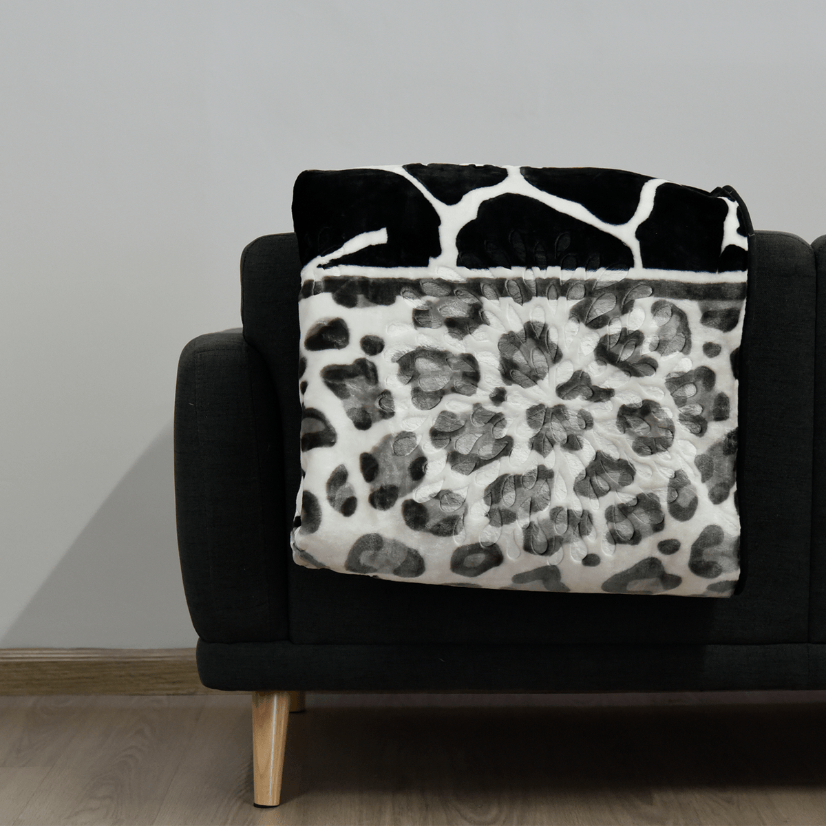 Sesli Bedroom & Bathroom Sesli Zoya Faux Mink Queen 1 Ply (2145629798489)