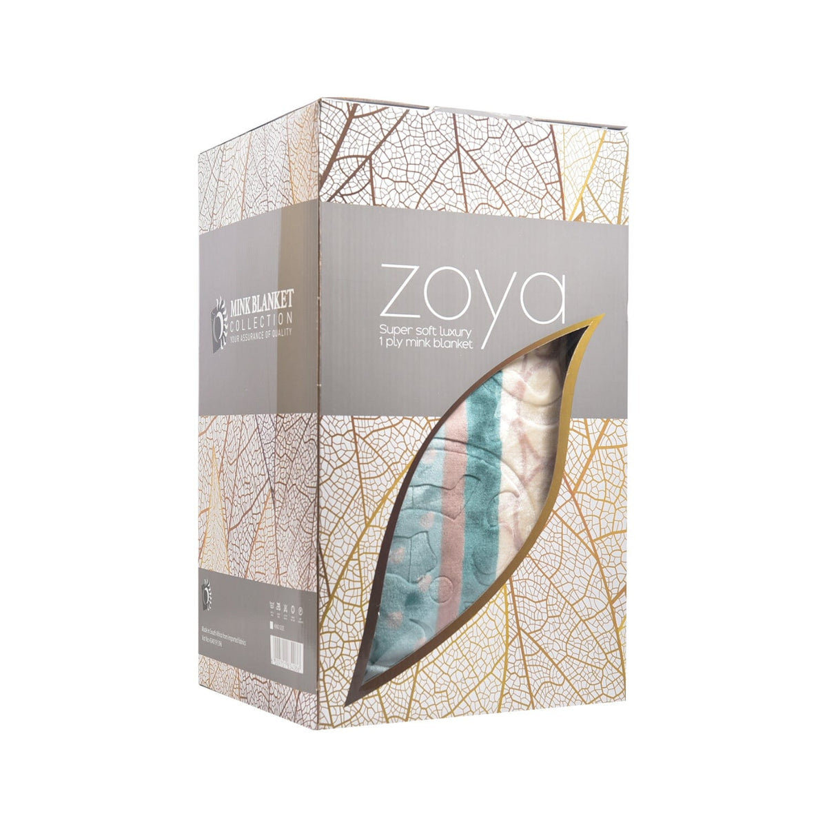 Sesli Bedroom & Bathroom Sesli Zoya Faux Mink Queen 1 Ply (2145629798489)