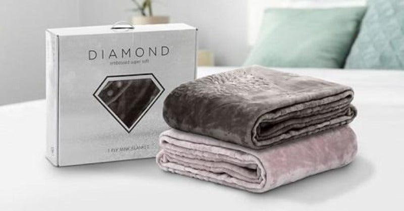Sesli blanket Sesli Mink Diamond 1Ply Blanket - Queen (4745566421081)