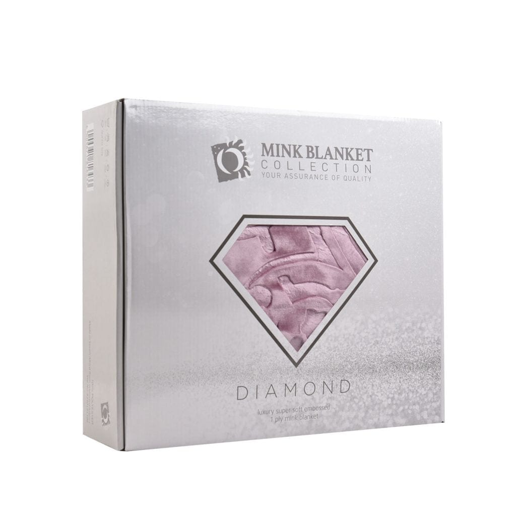 Sesli blanket Sesli Mink Diamond 1Ply Blanket - Queen (4745566421081)