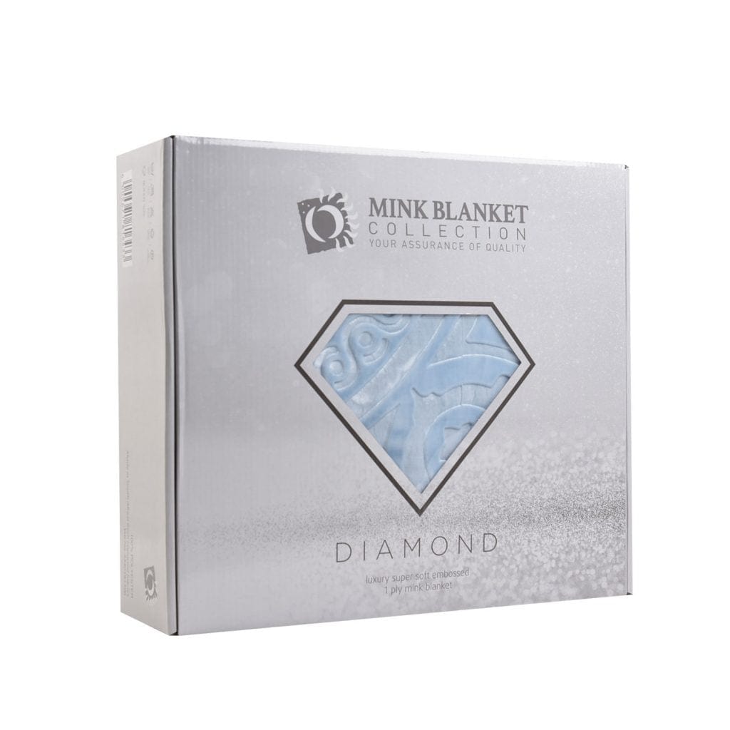 Sesli blanket Sesli Mink Diamond 1Ply Blanket - Queen (4745566421081)
