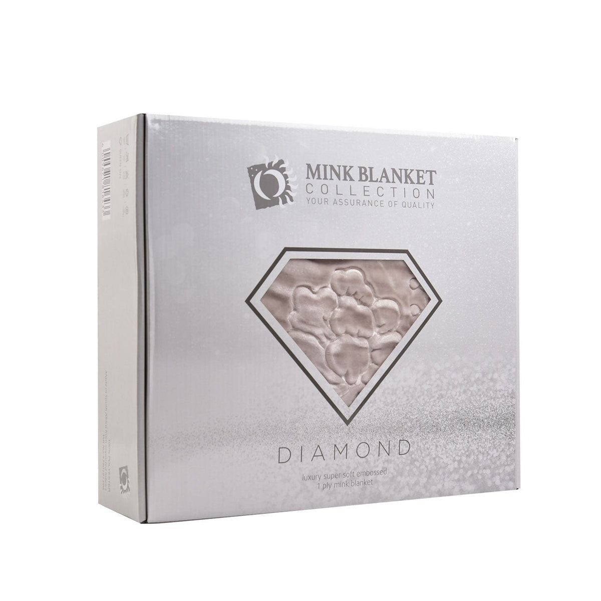Sesli blanket Sesli Mink Diamond 1Ply Blanket - Queen (4745566421081)