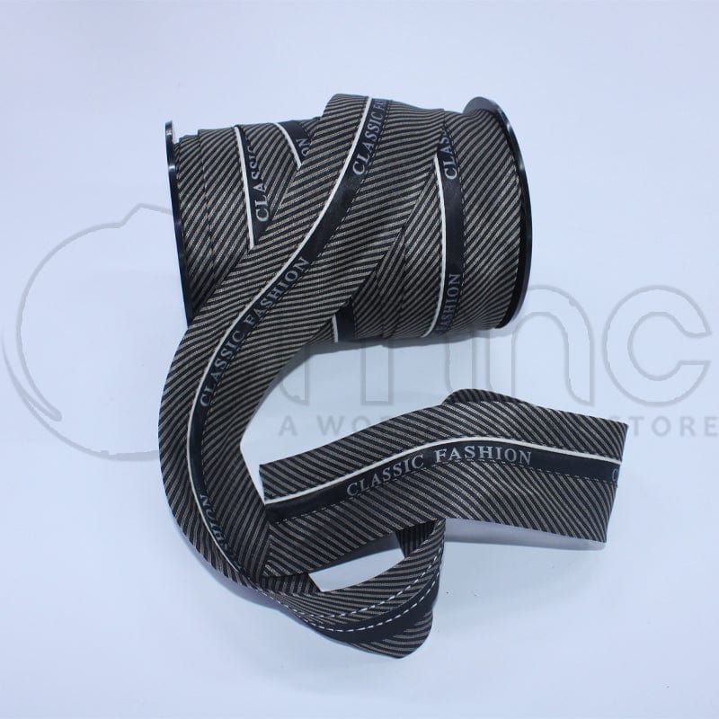 SEWING ACCESSORIES Habby Waist Band Beige Stripe (7240249213017)