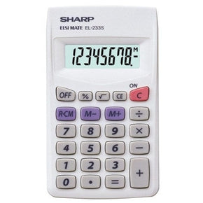 SHARP CALCULATOR Sharp EL-233-SB Calculator (2128200269913)