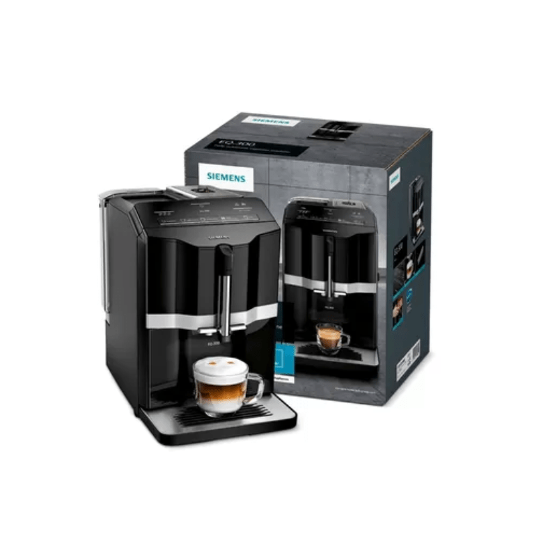 SIEMENS COFFEE MACHINE Siemens Fully Automatic Coffee Machine EQ.300 Black TI351209RW (4730278903897)