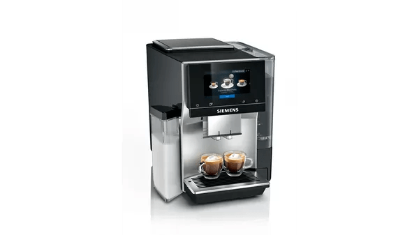 SIEMENS COFFEE MACHINE Siemens Fully Automatic Coffee Machine EQ.700 Integral Inox Silver Metallic TQ703R07 (7188408598617)