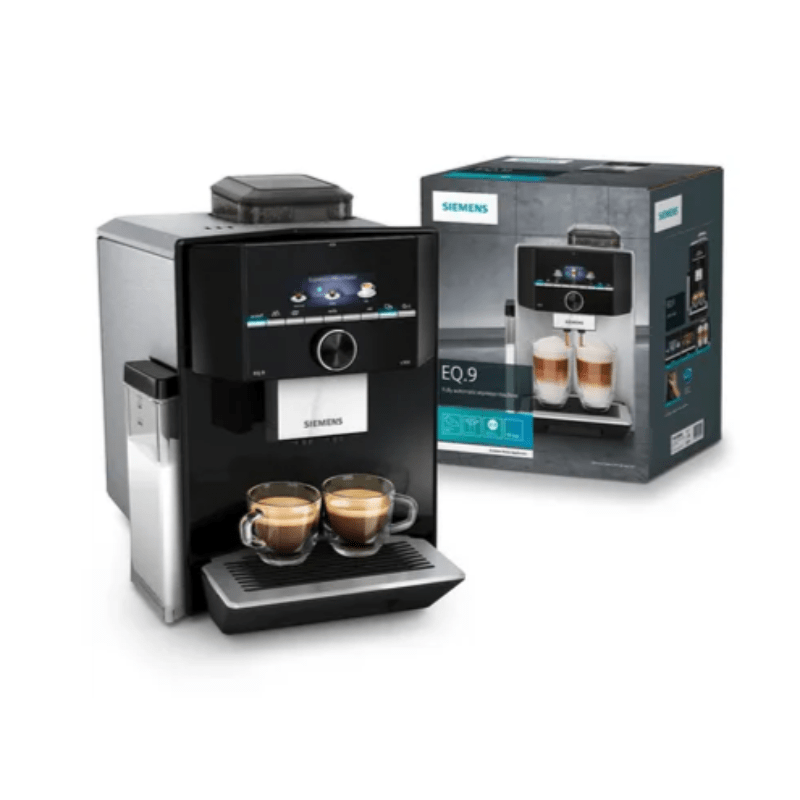SIEMENS COFFEE MACHINE Siemens Fully Automatic Coffee Machine EQ.9 S300 Black (4707888824409)