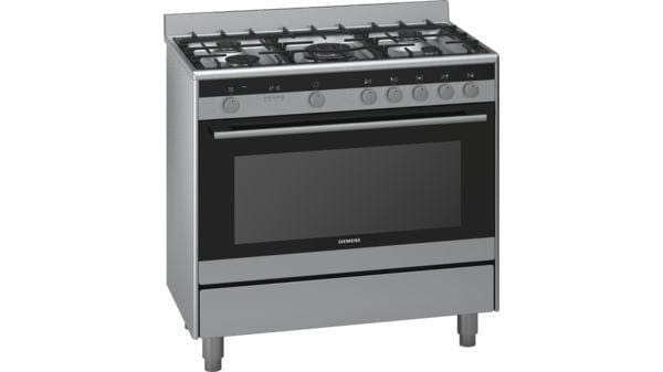 SIEMENS Siemens 90cm 5 Burner Stainless Steel Gas Stove HQ737357Z (6953978429529)