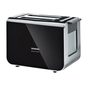 SIEMENS TOASTER Siemens Compact Toaster Sensor Black TT86103 (7000169545817)