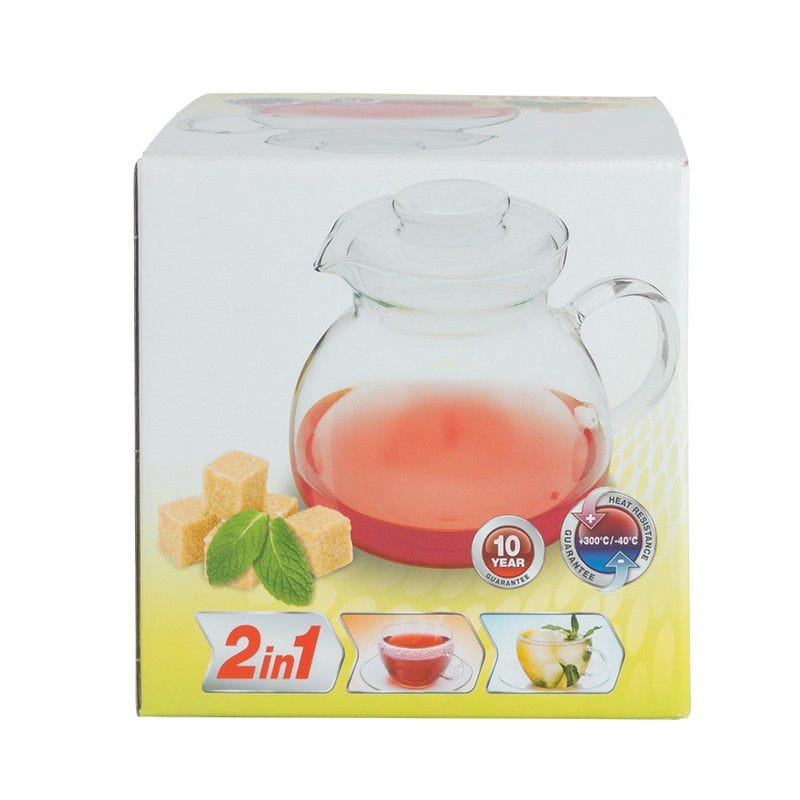 Simax Teapot Simax Marta 1.5 Litre Tea Jug - Transparent (7018262724697)